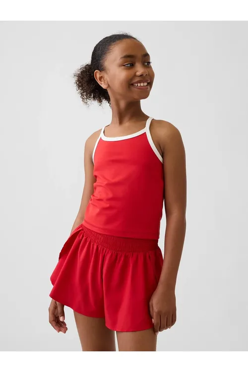 Gyzlar üçin gyzyl sport maýkasy Racerback Active - 36667098