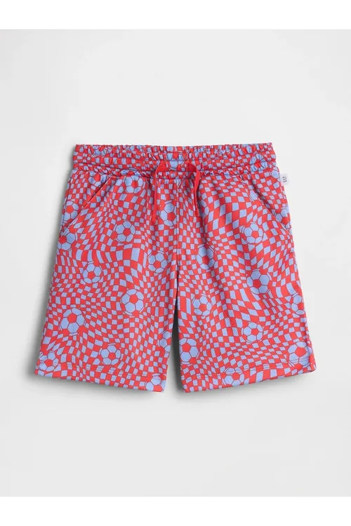 Oglan bäbekler üçin mämişi torly sydyrmasyz geýilýän gysga balak Pull-On Mesh - 36666756