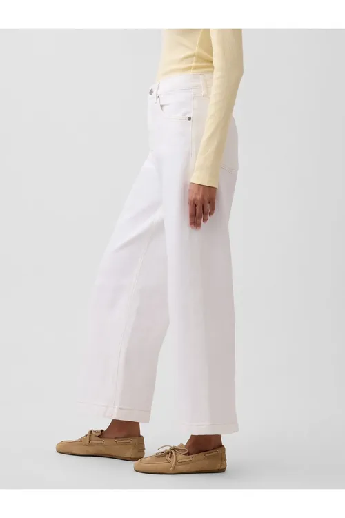 Zenan ak giň jinsileri Stride Wide-Leg - 36667471 — surat 5/6