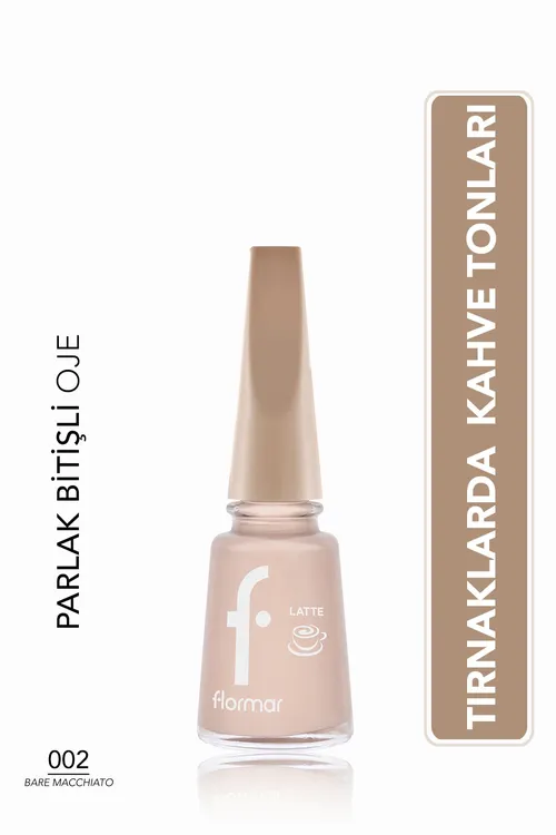 Kofe öwüşginli Latte lowurdawuk dyrnak boýagy - 30433740