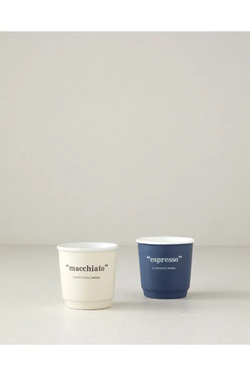 Phoebe espresso kofe okaralarynyň toplumy, 90 ml, 2 sany - 30165440