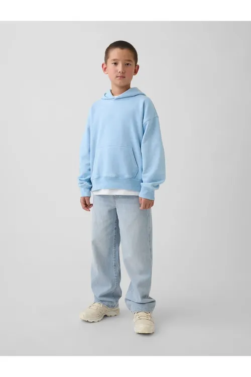 Oglan çagalar üçin açyk gök reňkli Kids UltraSoft Baggy jean balagy - 34060472
