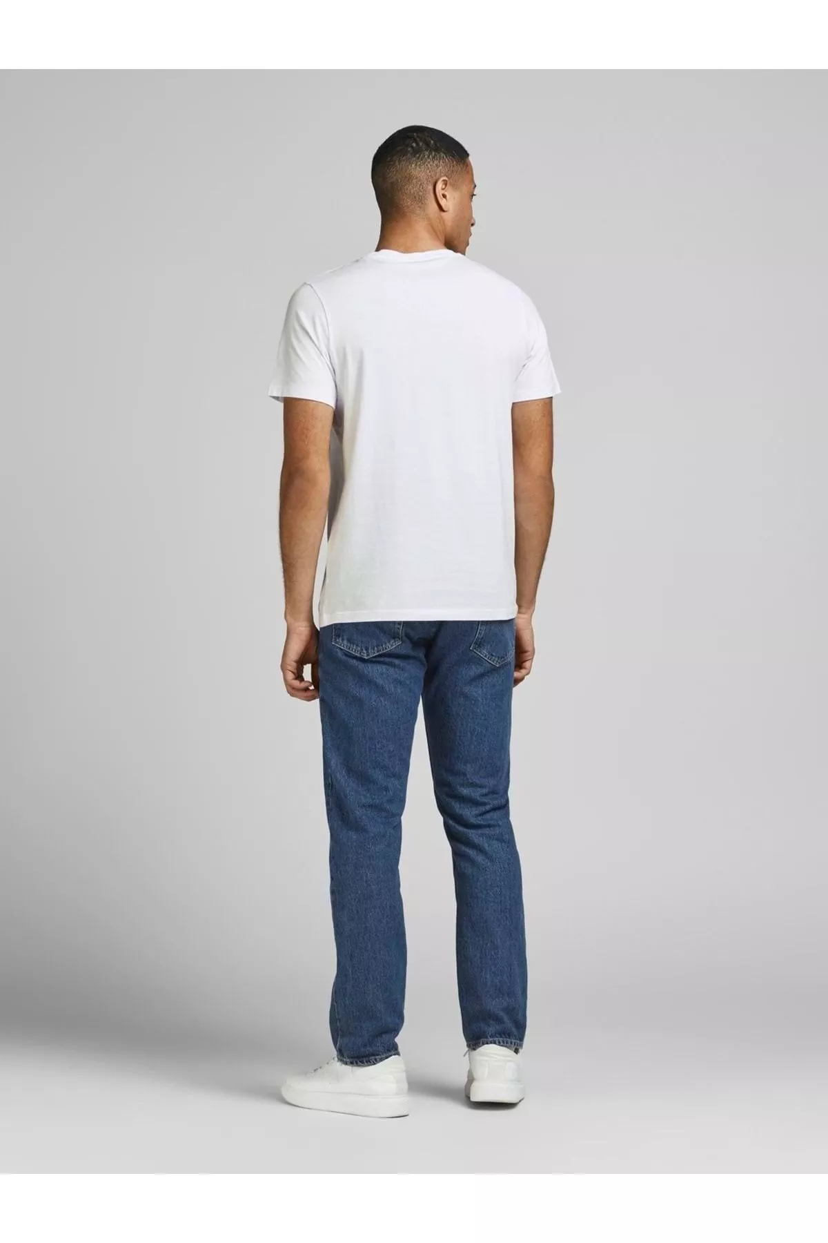 Jack & Jones Jjecorp Logo Noos erkek futbolkasy - 6511692 — surat 4/4