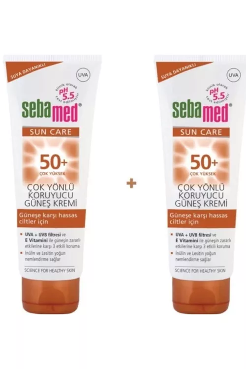 Uniwersal goragly güninden goraýjy krem SPF 50+ 2x75 ml - 6636693