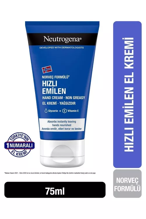 Norwegiýa formulasy çalt siňýän el kremi 75 ml - 5087193