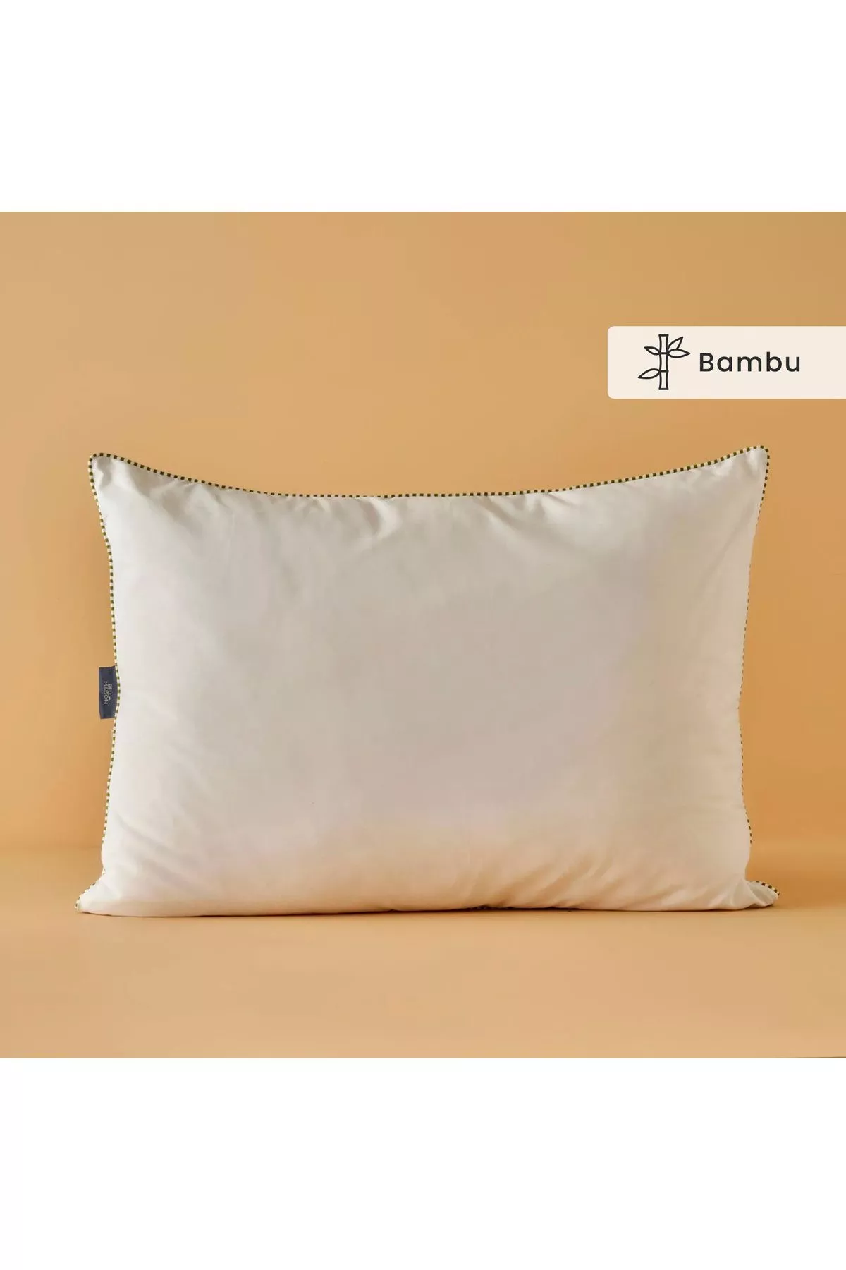 Fluffy ak bambuk ýassygy, 50x70 sm - 9837554 — surat 1/1