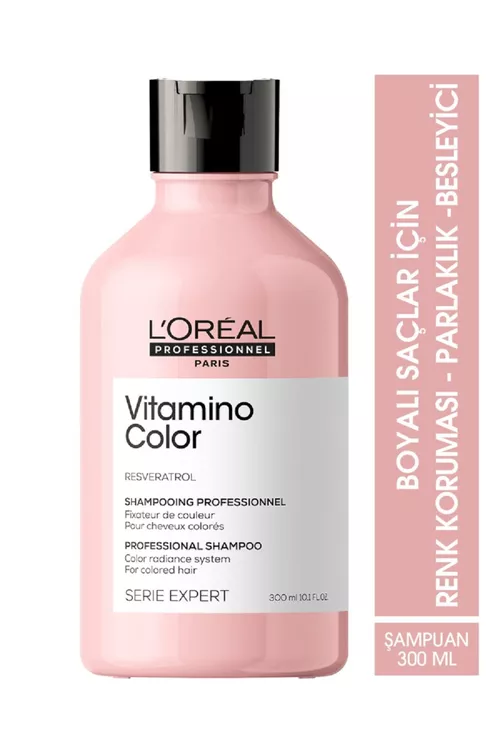 Vitamino Color boýalan saçlaryň reňkini goramak üçin şampun 300 ml - 12634668