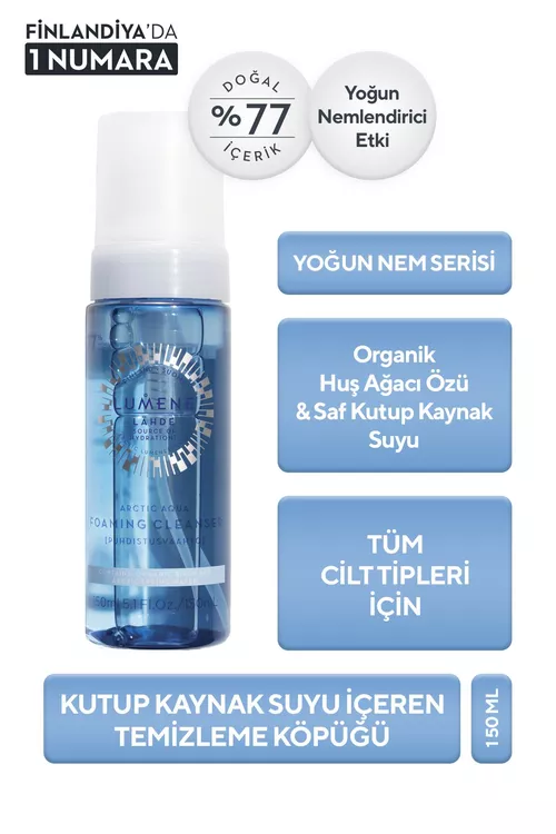 Arctic Aqua Foaming Cleanser - polýar çeşme suwly arassalaýjy köpügi 150 ml - 23989331