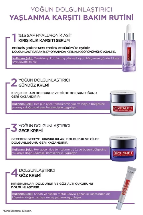Revitalift Filler ýygyrtlara garşy syworotka, 30 ml - 9255052 — surat 5/8