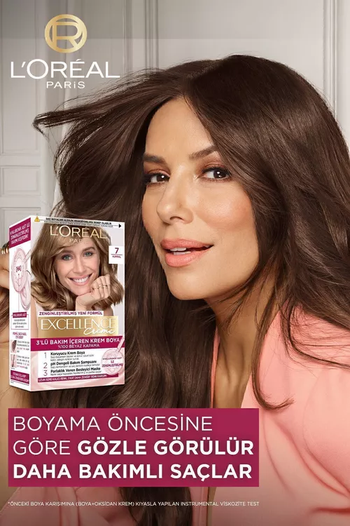 Saç üçin boýag Excellence Creme 9.1 Blond çalymtyl - 9230305 — surat 2/8