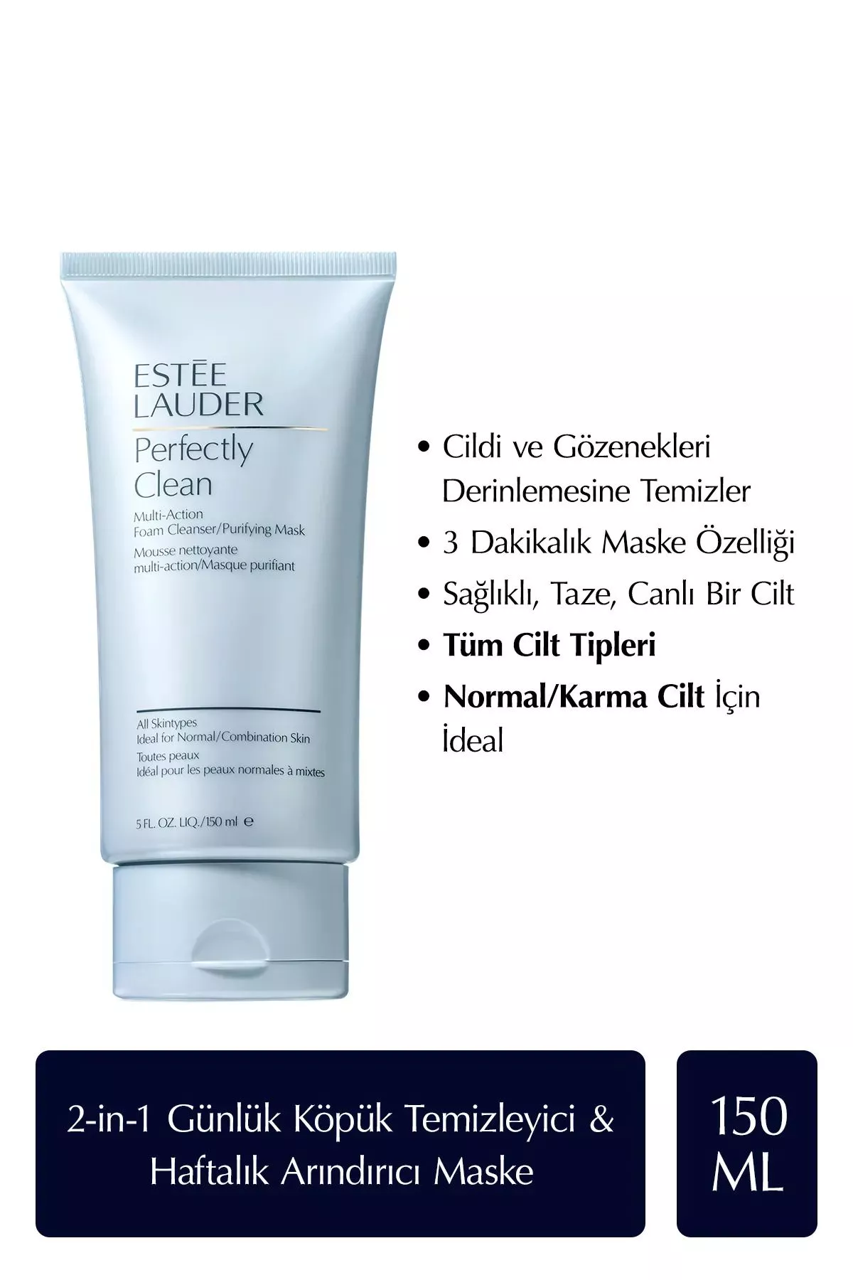 Perfectly Clean Multi-Action köpürjik we maska 2-si 1-de 150 ml - 5047439 — surat 1/1