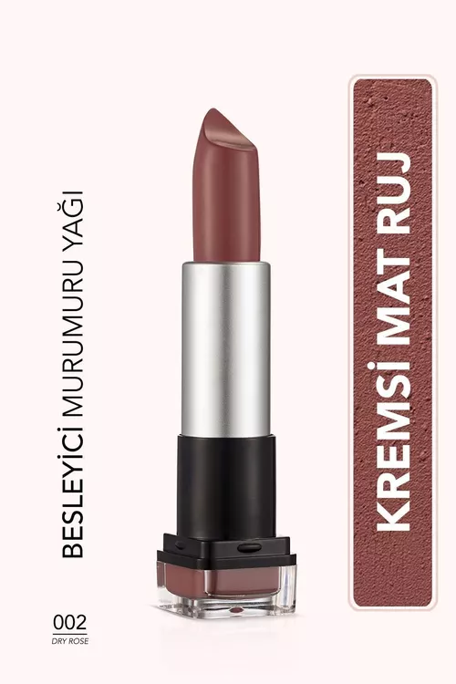 Hd Weightless Matte dodaq boýagy 02 Dry Rose - 4458636