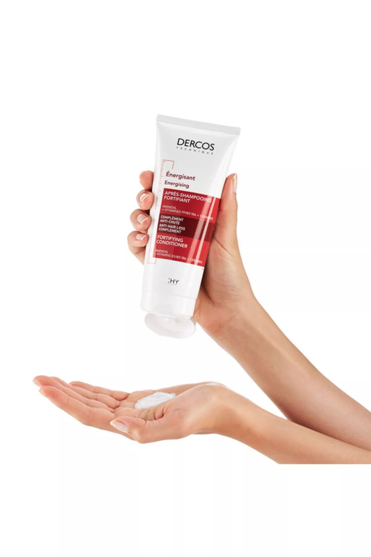 Saç dökülmesine garşy Dercos Energisant kondisioneri, 200 ml - 6080918 — surat 4/4