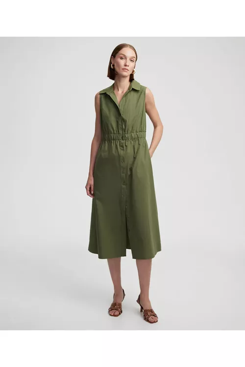 Bili bürümjeli poplin köýnek-köýnekçe - 27552652