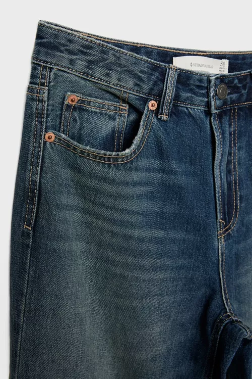 Giň jins balak D92 Straight Fit - 28787134 — surat 7/7
