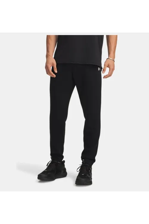 Erkekler üçin daralan flis UA Flex Fleece Tapered sport balagy - 36676202