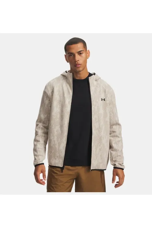 Erkekler üçin flis UA Unstoppable Fleece penžegi - 36676279