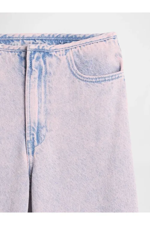 Gyzlar üçin giň Low Rise Stride bägül jins balagy - 30926796 — surat 2/5