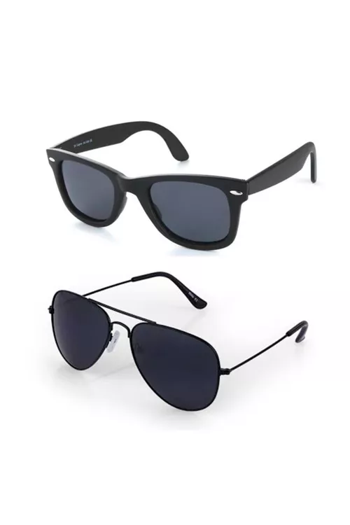 Gara günüň gözünden goraýan äýnek UV 400 Unisex, 2 sany - 7856762