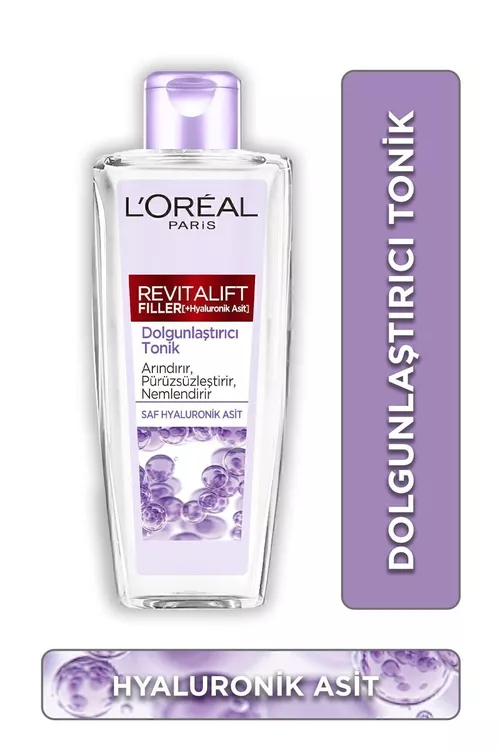L'Oreal Paris Revitalift Filler Gialuron kislotaly ýüz tonigi 200 ml - 14155097