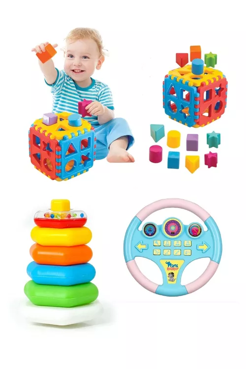 Bul Tak Puzzle Eğitici Sesli Müzikli Direksiyon Neşeli Halkalar - 26500239