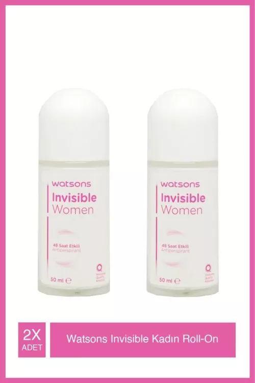 Invisible 48 sagat täsirli aýal rolikli dezo-doranty, 50 ml x 2 sany - 16998057