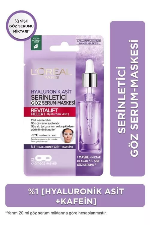Revitalift Filler göz töweregi üçin sowadyjy syworotka-maskasy - 8503249