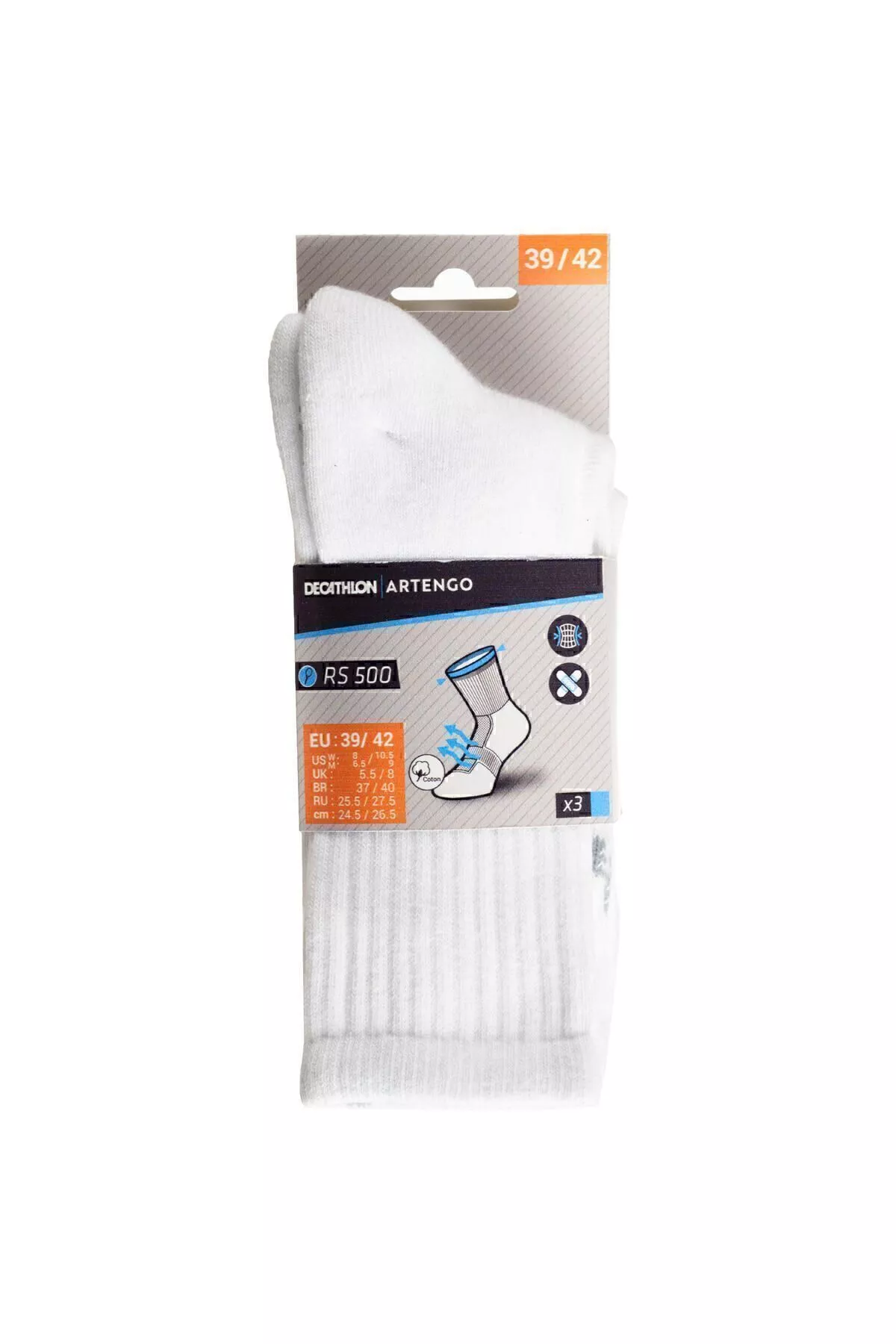 Artengo RS 500 uzyn tennis joraplary ak 3 jüt - 22180986 — surat 7/7