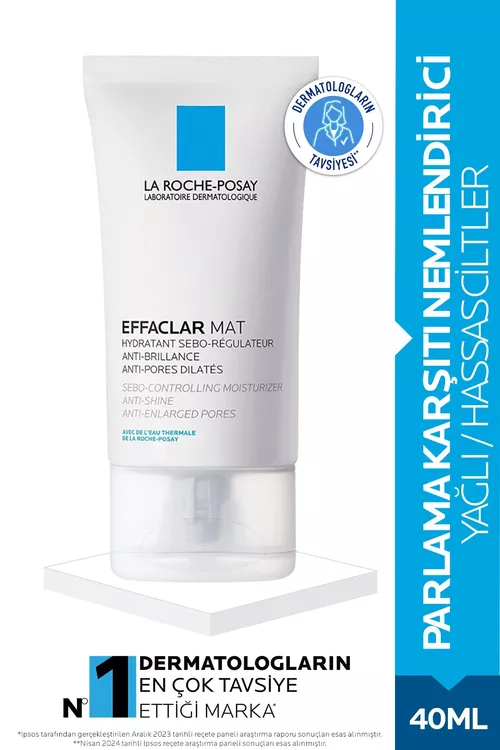Ýagly deri üçin Effaclar Mat kremi 40 ml - 4148975