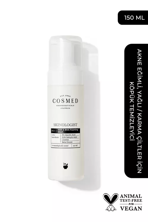Skinologist ýagly we garyşyk deri üçin AHA & BHA arassalaýjy köpürjigi 150 ml - 21792766