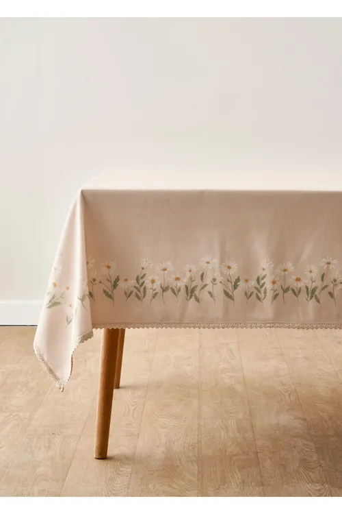 Daisy kopanakili printli saçak sarymtyl (150x250 sm) - 34719793
