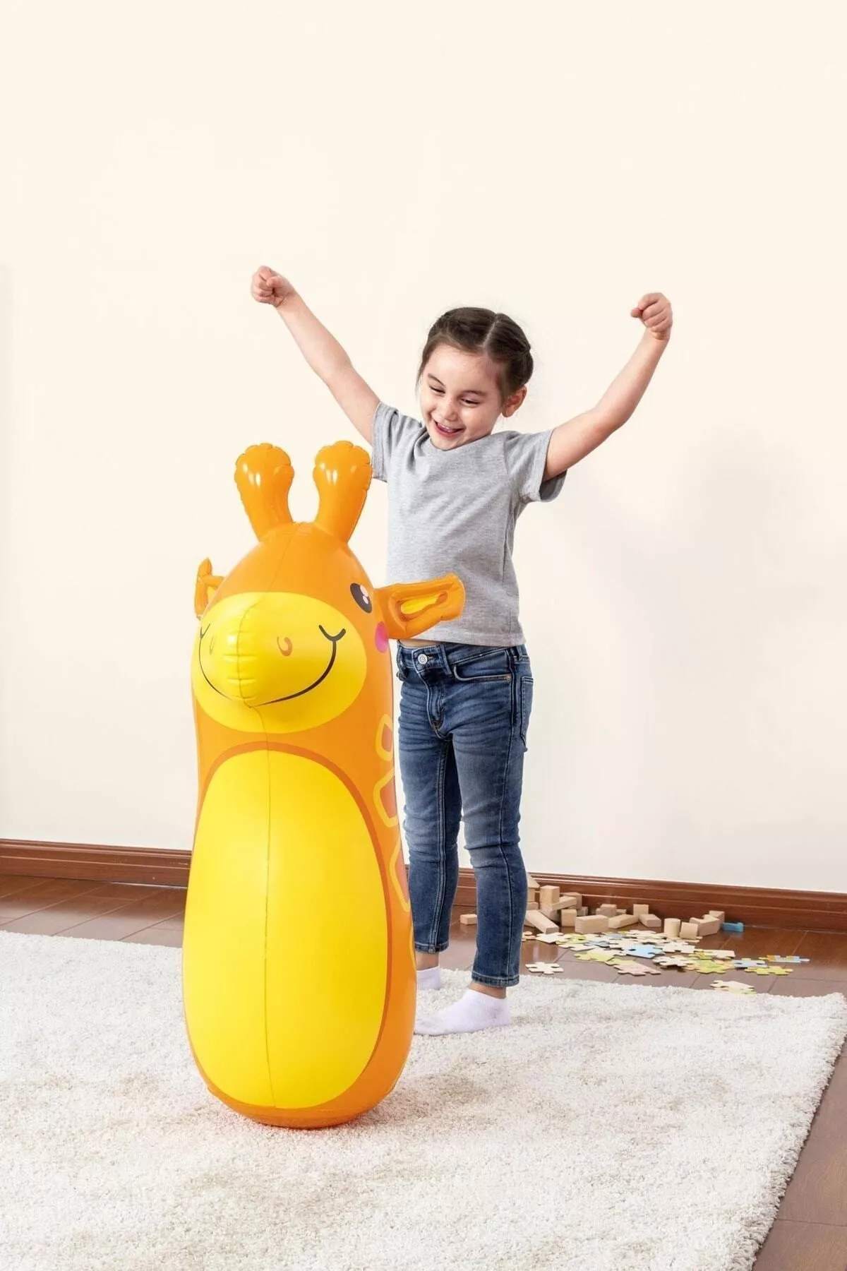Bop Bags Zürafa Nagyşly Hacıyatmaz 89 Cm Sulu Hacı Yatmaz - 12100833 — surat 5/8