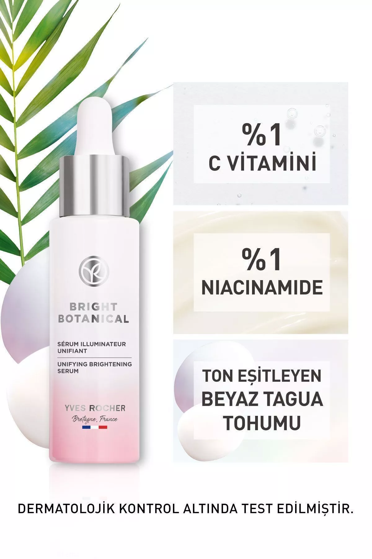 Bright Botanical tegmillerden saplaýjy we ýagtylandyryjy syworotka, 30 ml - 9255665 — surat 4/5