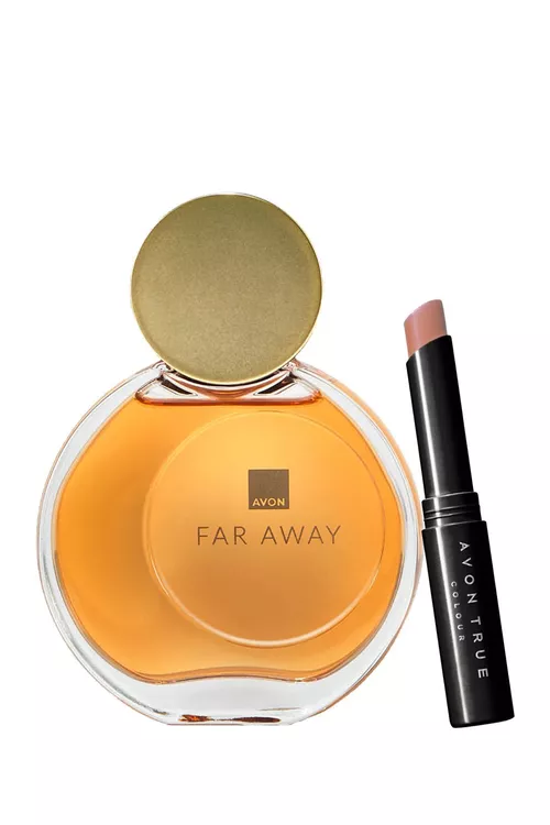 Toplum: Far Away 50 ml zenan atyry we Stylo Cappucino dodak boýagy - 14953590