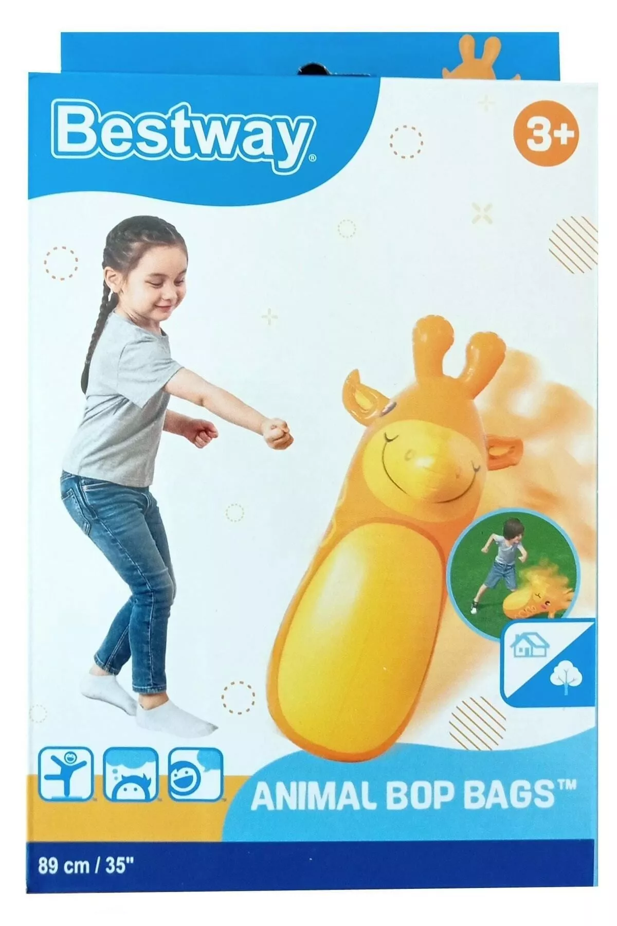 Bop Bags Zürafa Nagyşly Hacıyatmaz 89 Cm Sulu Hacı Yatmaz - 12100833 — surat 2/8