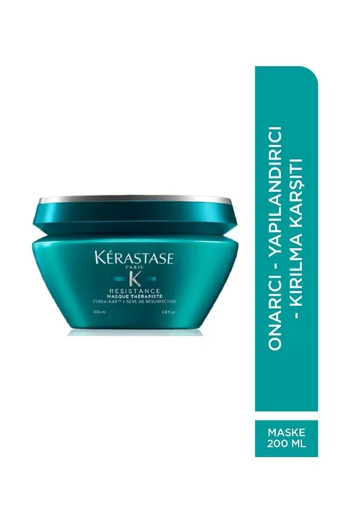 Güýçli zeperlenen saçlar üçin Resistance Therapiste maskasy 200 ml - 9229104