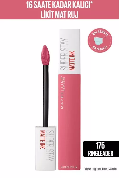 Super Stay Matte Ink 175 Ringleader mat suwuk dodak boýagy - 5009453