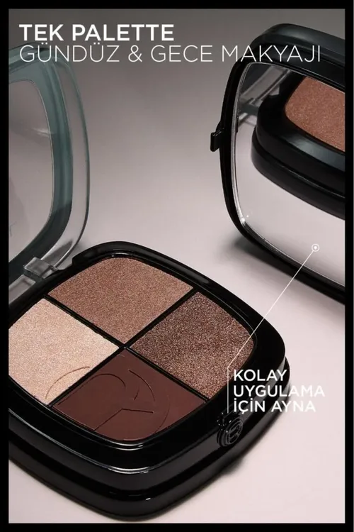 Göz we ýaňak üçin dertli palitra Eye & Cheek Quad - 04 Winter Cold - 34213559 — surat 5/6