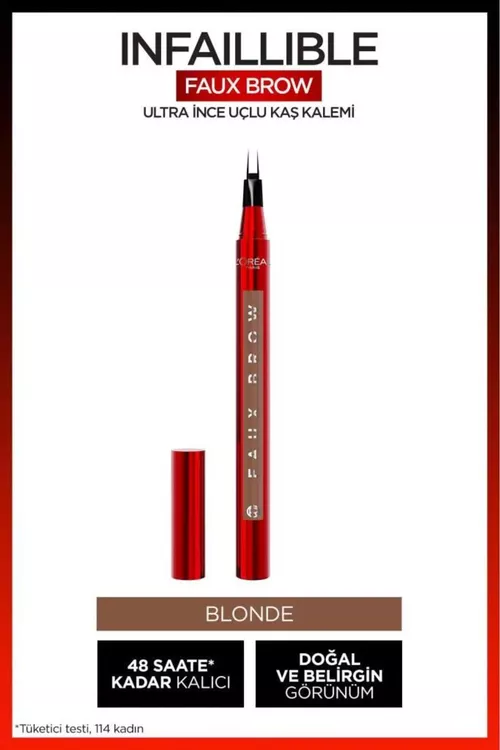 Infaillible Faux Brow — Blonde örän inçe gaş galamy - 27556640