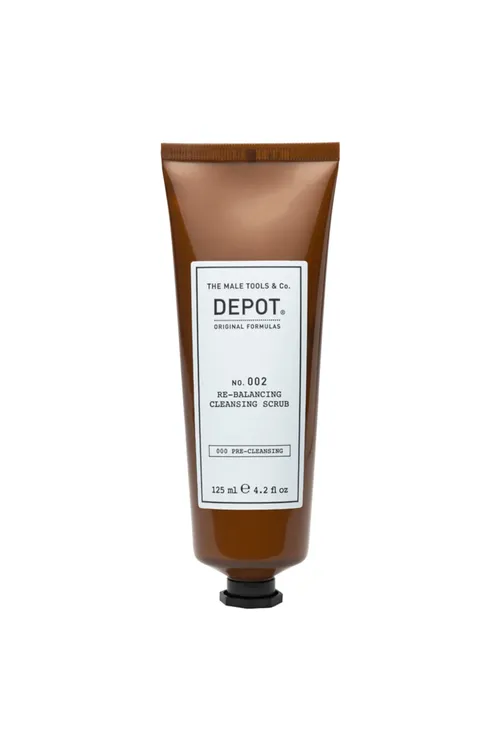 No.002 Re-Balancing Cleansing Scrub ýagly saç derisi deňleşdiriji we arassalaýjy piling 125ml - 36009439