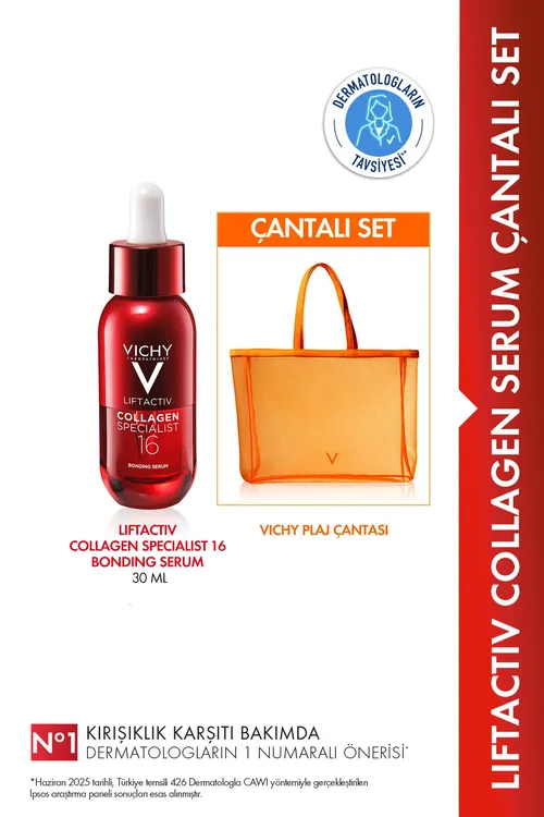 Byramlyga garşy deri gözegçilik toplumy: Liftactiv Collagen Specialist 16 сыворотка 30ml çanta sowgatly - 35954192