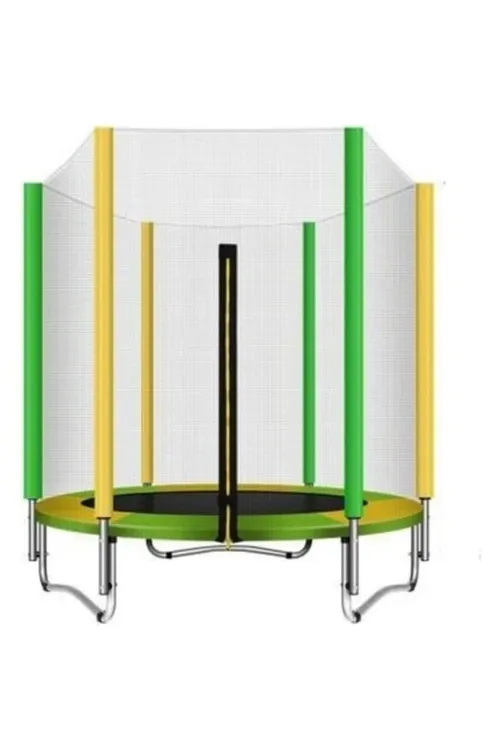 Ýaşyl torly eýlenýän trambolyn 140 sm - 35947986