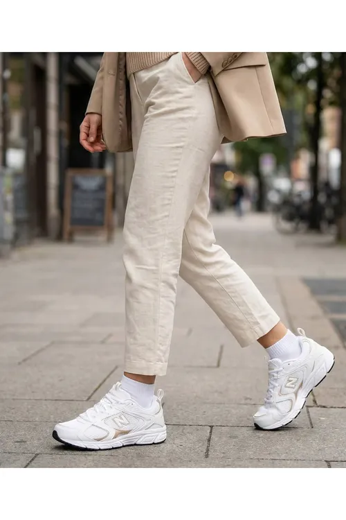 Unisex gündelik aýakgap ML408 ak - 35890468