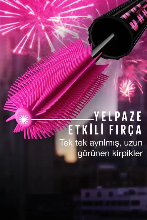Kirpiklere 24 sagada durnukly uzynlyk we gawum beriji gara maskara Lash Sensational - 35954665 — surat 3/7