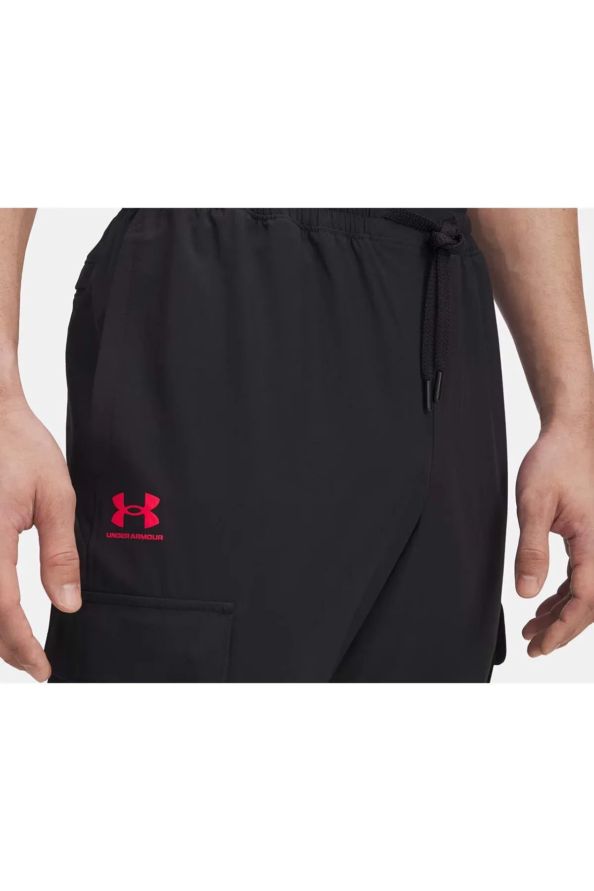Ua Vibe Woven Cargo Pants erkek gündelik kargo sport balagy gara - 35886790 — surat 4/4