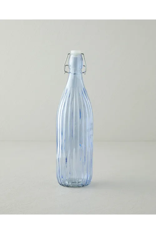 Striatus aýna çüýşesi, 1000 ml, gök reňkli - 35876075