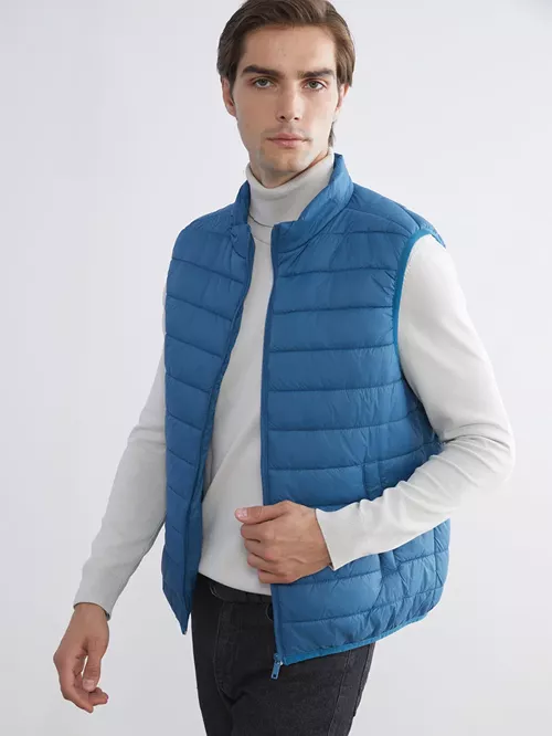 Standart Forma Dik Ýaka Erkek Žilet - 29139975