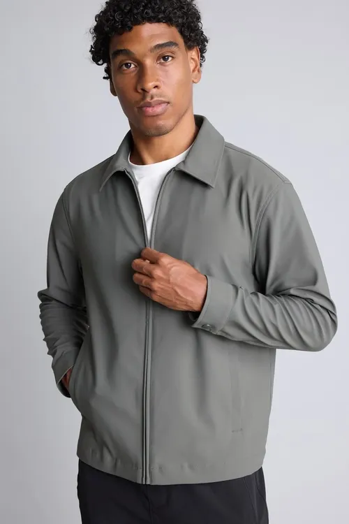 Suw serpiji ýel geçirmeýän ýanaşyp duran syдыrmaly kurtka Slim Fit G0977AX26AU - 36688607