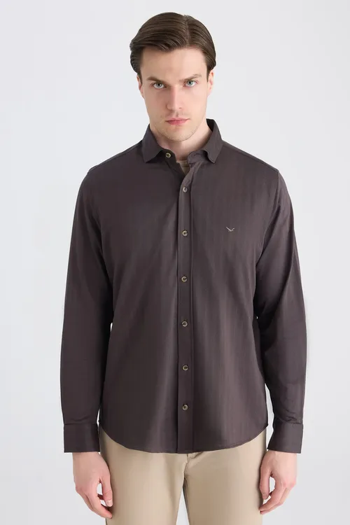 Ds Damat Comfort goňur balyksyrtysy nagyşly köýnegi - 36677643