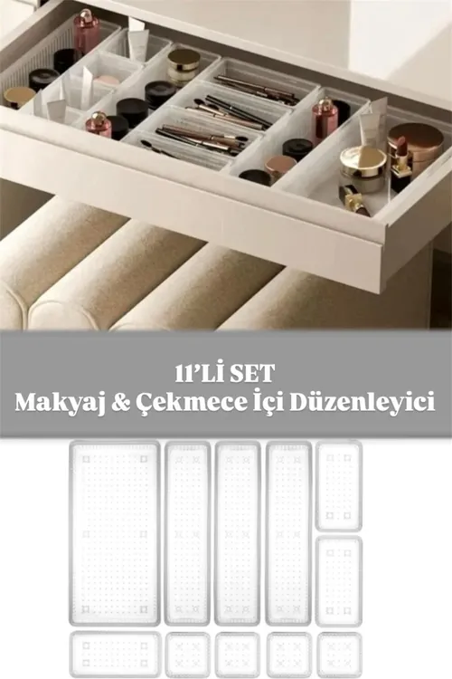 Bade 4 ölçegli 11-li çekmece içi köp maksatly meýilleşdiriji - 33249452